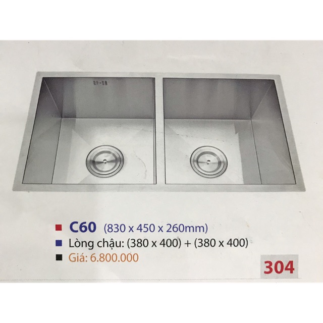 Chậu rửa chén Winland C60