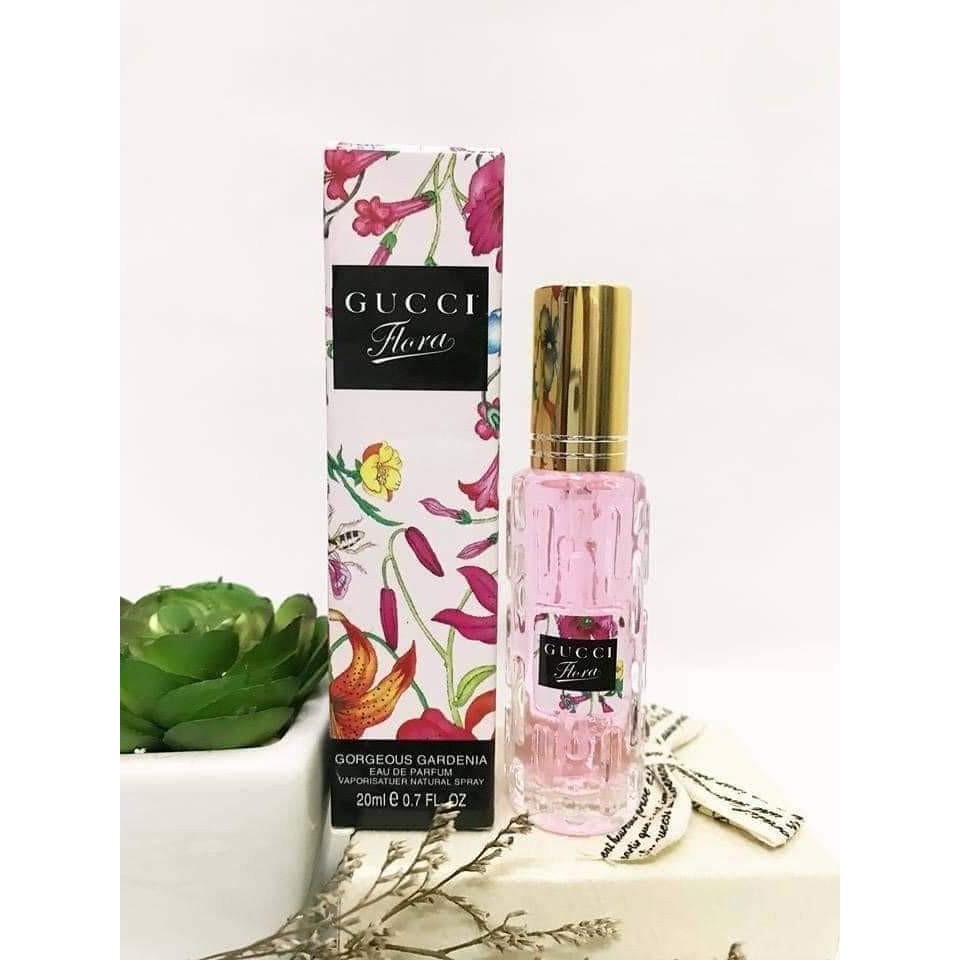 Nước hoa mini gucci hoa nữ chai 20ml dạng xịt- mẫu 4d- Mùi gucci hoa- flora | Thế Giới Skin Care