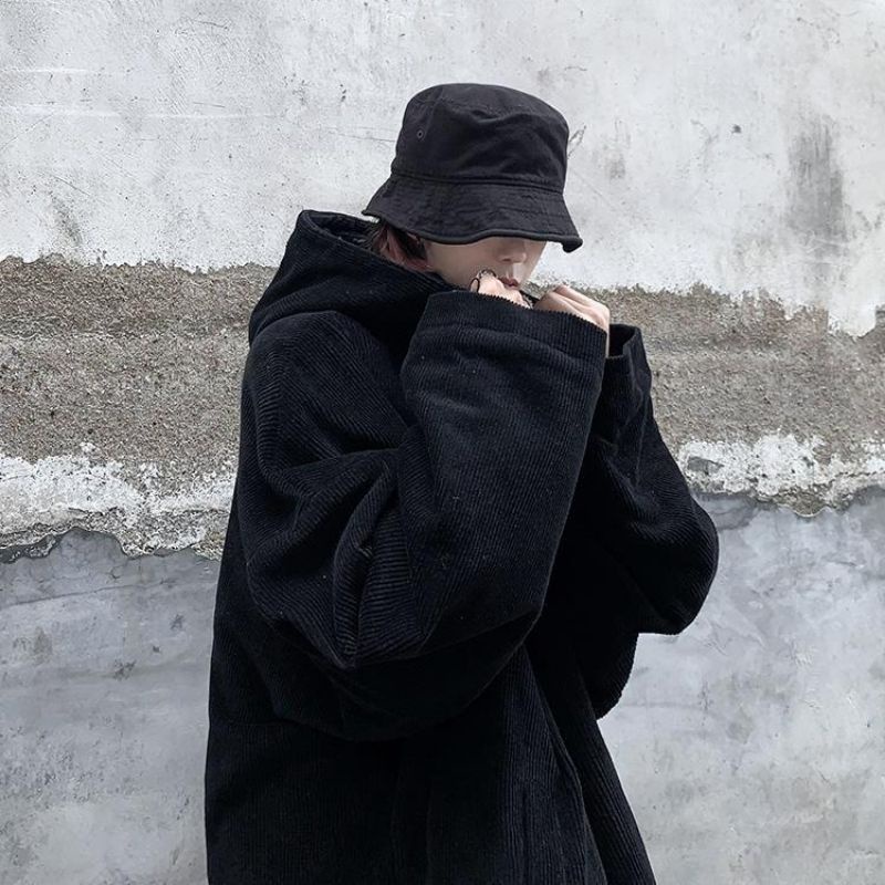 ÁO KHOÁC CÓ MŨ VÂN TĂM UNISEX HÀNG THU ĐÔNG