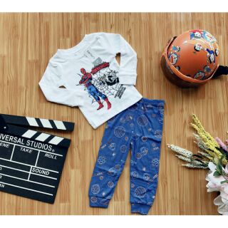 Set 3 bộ dài tay bé trai carter xuất khẩu