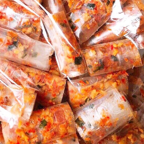 Bánh tráng cuộn thập cẩm hộp 500gram