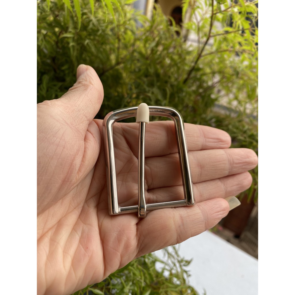 ( Phụ kiện dây thắt lưng) Mặt dây thắt lưng Kim cài inox