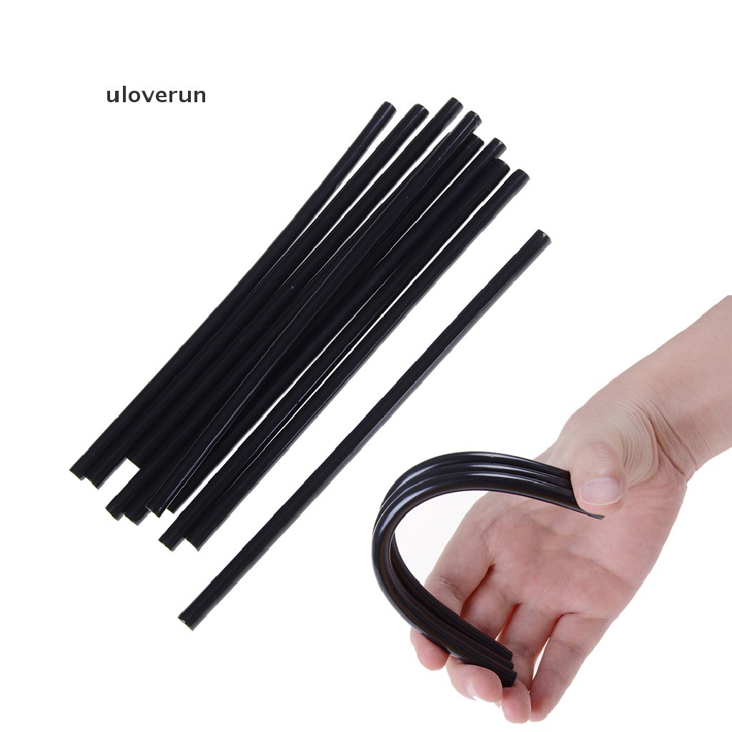 Set 10 Que Keo Nóng Chảy 7 * 190mm Màu Đen Dành Cho Súng Bắn Keo Tiện Dụng