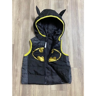 Áo gile phao batman sz 2y