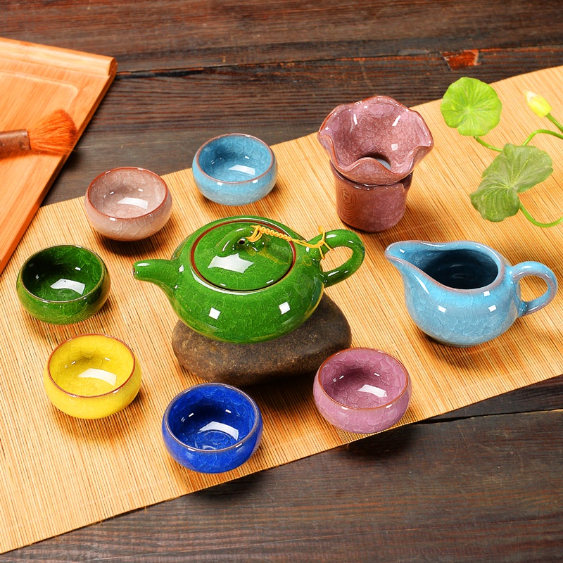 ❂Tách uống trà bằng gốm sứ kiểu dáng nhỏ nhắn xinh xắn❂ Bộ ấm chén trà bằng gốm sứ cao cấp họa tiết độc đáo