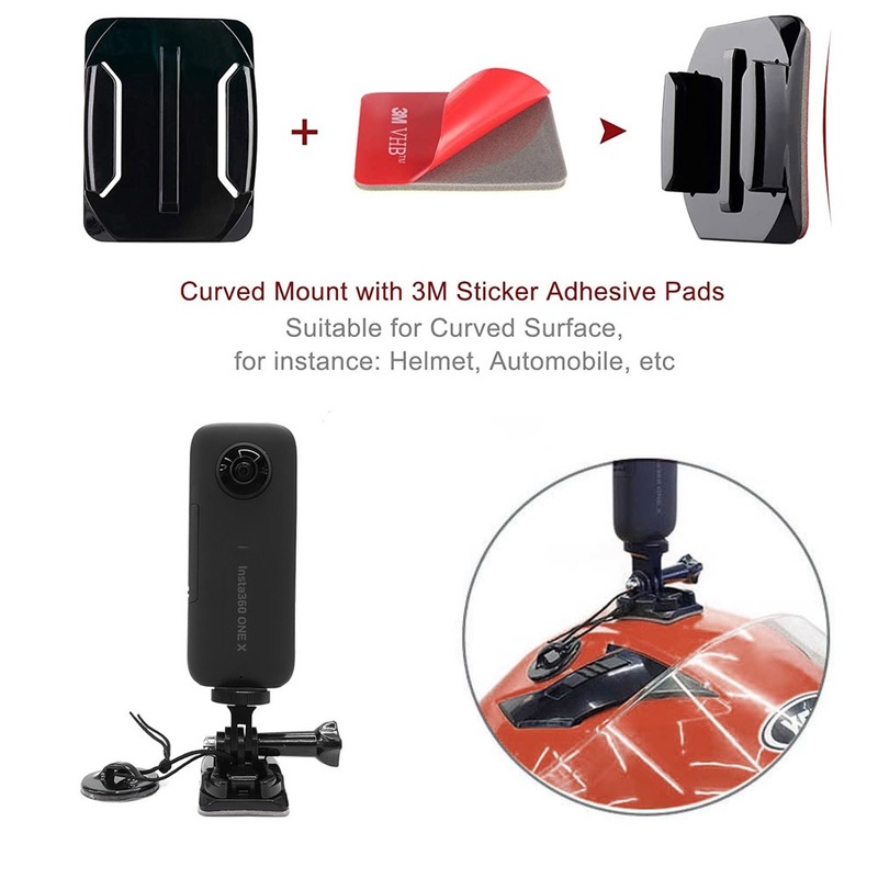 Dây Đeo Mũ Bảo Hiểm Phong Cách Thể Thao insta360 one x2 Cho insta360 oner gopro max