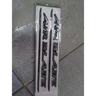 bộ tem decal cặp chữ dẻo air blade