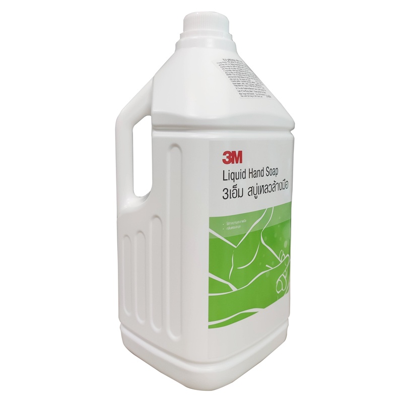 Nước rửa tay diệt khuẩn 3M hand soap, dạng gel, hàng nhập Thái, mùi hương nhẹ, can 4kg | BigBuy360 - bigbuy360.vn