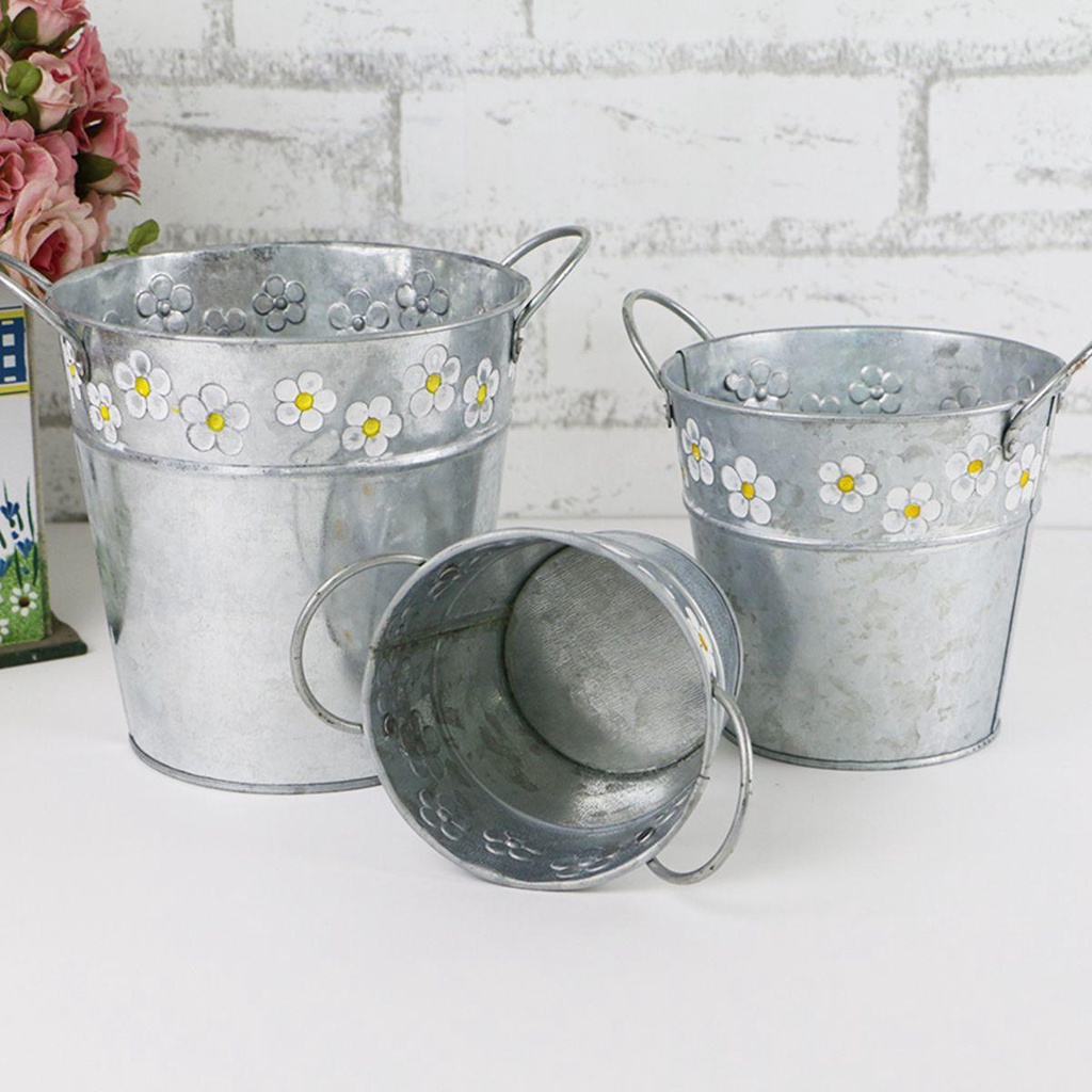 Giá Đỡ Chậu Cây Bằng Sắt Dùng Trang Trí Phong Cách Retro
