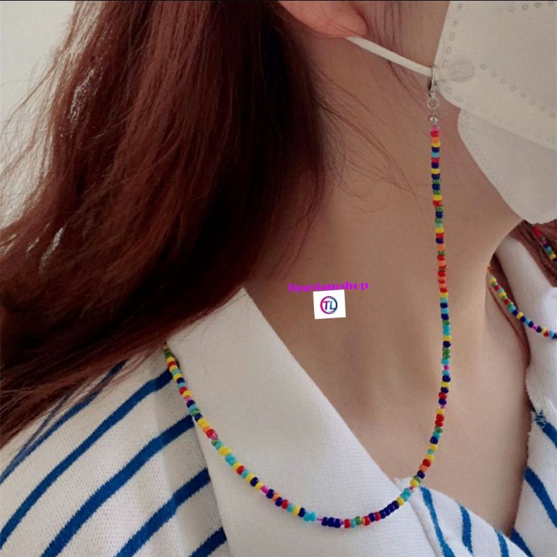 Dây đeo trang trí khẩu trang kính mắt chống rớt tiện lợi thời trang