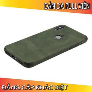 Miếng dán da full viền cho iphone X