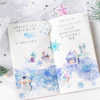 Bộ 45 sticker Noel Giáng Sinh trang trí sổ, planner