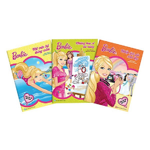 Sách Barbie Chọn Nghề Nhiếp Ảnh Gia Xinh Đẹp