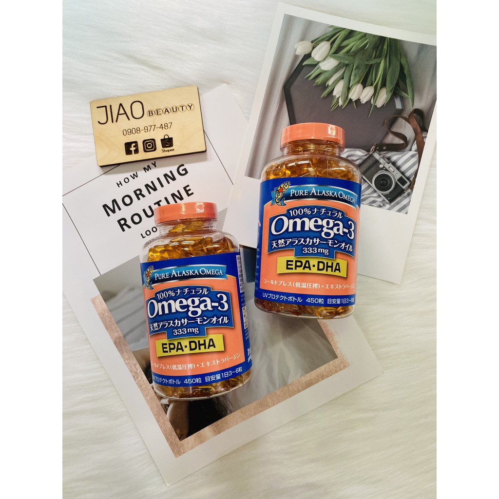 450 Viên Dầu Cá Hồi Pure Alaska Omega3 333mg giá cạnh tranh