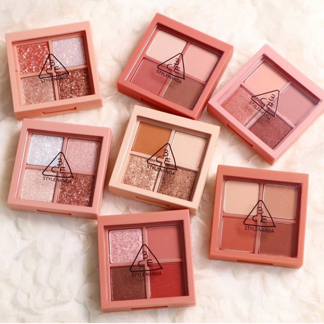 Bảng Màu Mắt 4 Ô 3CE Mini Multi Eye Color Palette 3.2g