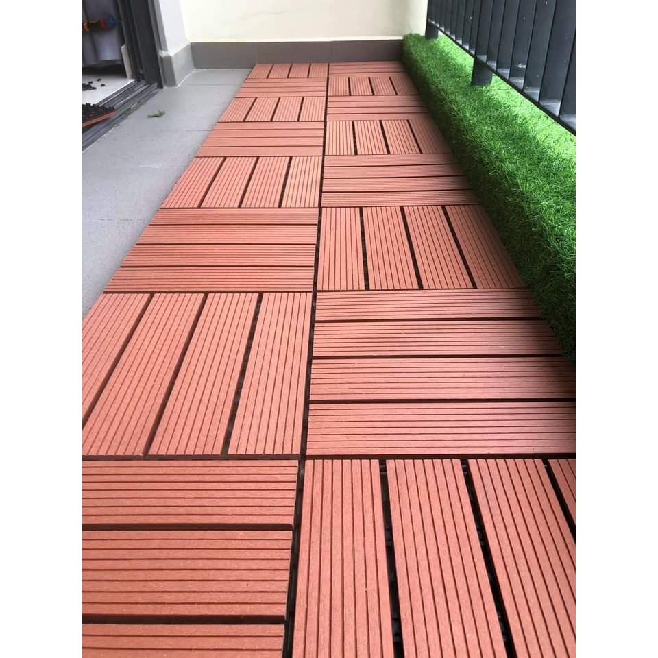 Vỉ nhựa sàn cao cấp composite lát ban công nhà tắm bể bơi