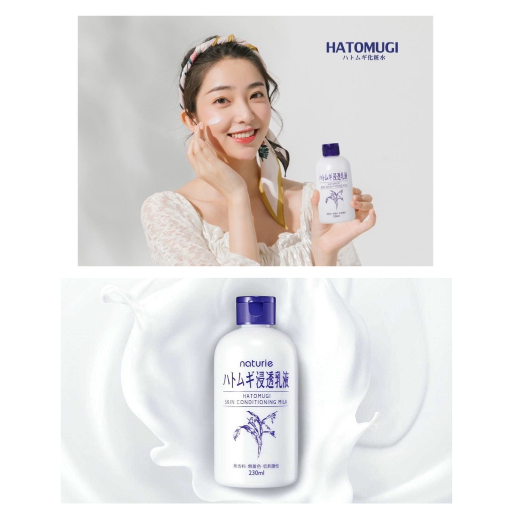 Sữa Dưỡng Da Naturie Hatomugi Skin Conditioner 230ml