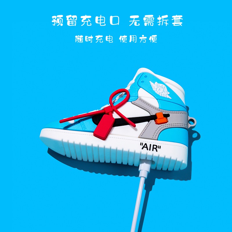 [HOT] Ốp Airpod 1/2/Pro Hình Giày Sneaker - Chất Liệu Silicon Chống Bám Bẩn