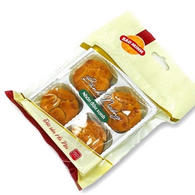 Bánh nướng Bảo Minh nhân đậu xanh, thập cẩm, sầu riêng