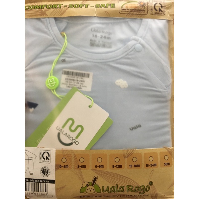 UALAROGO Bộ dài tay CV Jaclan