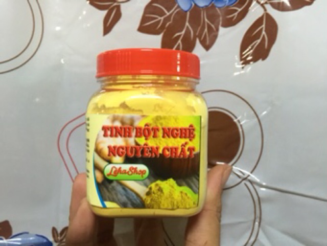 Combo 100gr tinh bột nghệ và 50ml mật ong nuôi