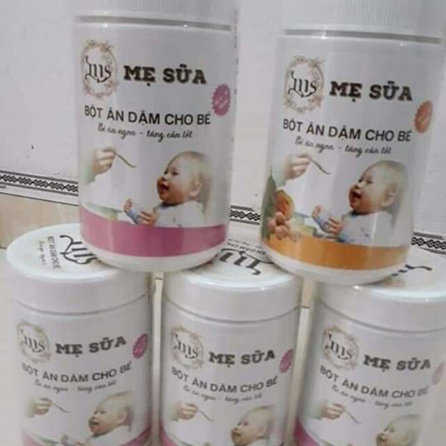 BỘT ĂN DẶM MẸ SỮA