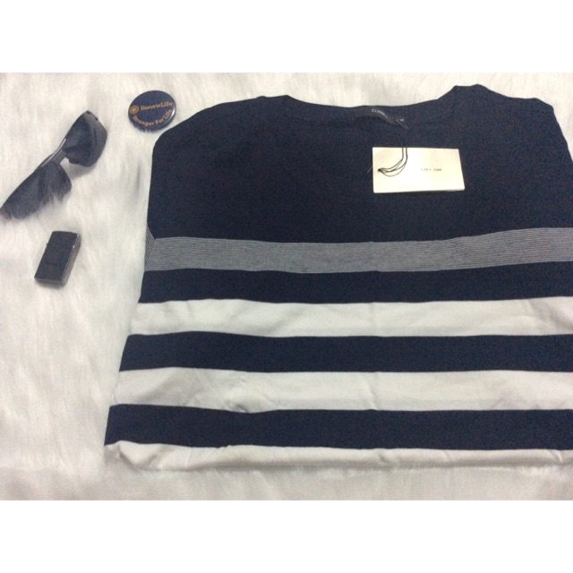 Áo thun nam kẻ sọc CLRIDE xuất hàn