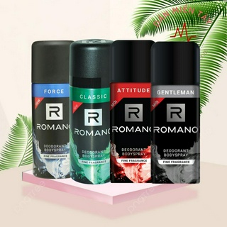 XỊT KHỬ MÙI ROMANO 150ML