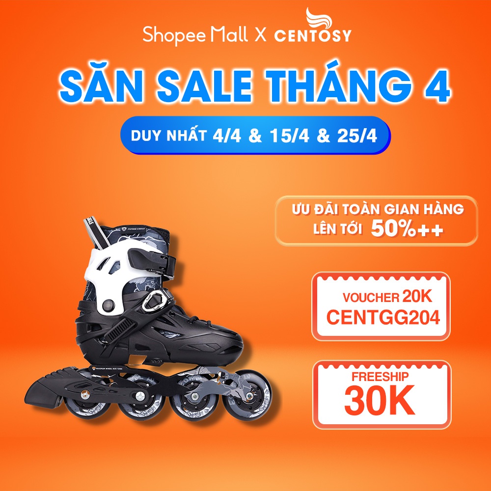 Giầy Patin Trẻ Em Thi Đấu Cao Cấp [Centosy - Flying Eagle S5S] - Có Form Chắc Chắn, Phanh An Toàn - Centosy Miền Bắc