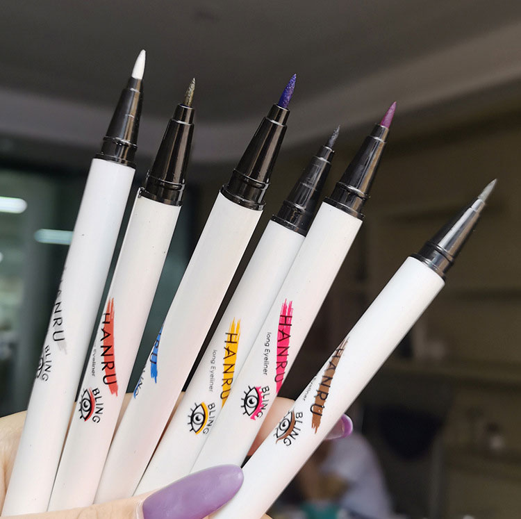 [Hàng mới về] Bút Kẻ Mắt Nước Tông Lì Khô Nhanh Chống Nước 6 Màu Tùy Chọn