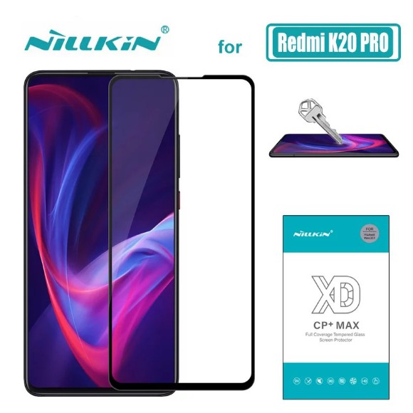 Redmi K20 Pro/ K20/Mi 9T - Kính cường lực Nillkin XD CP+ Max full màn hình cạnh cong 3D và chống sứt mẻ cạnh mép