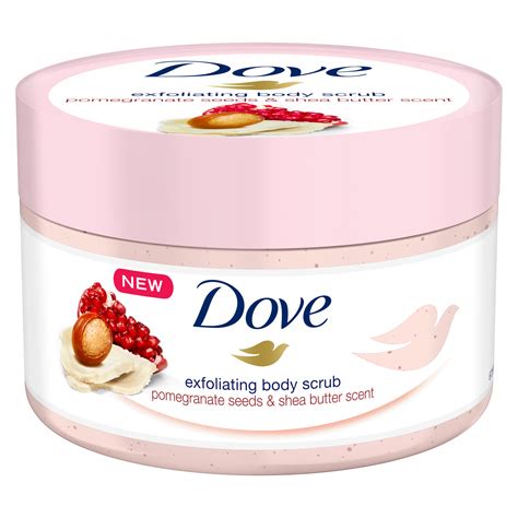 [Chính hãng] Tẩy Tế Bào Chết Dove Exfoliating Body Polish 225ml (Bản Đức) - Pomegranate Seeds &amp; Shea Butter