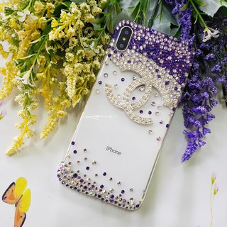 [IB DÒNG ĐT]Ốp lưng handmade đính đá thời trang đủ màu