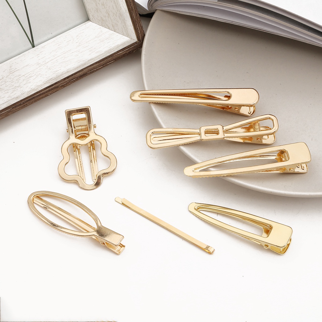 1 Lược Kẹp Tóc Hợp Kim Dùng Làm Kẹp Tóc Trang Sức Thủ Công