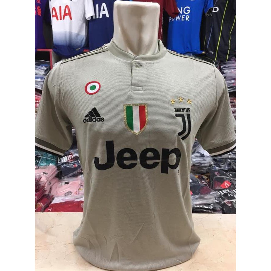 Áo Đồng Phục Bóng Đá Đội Juventus 2018 / 2019 Grade Ori - Juve Away