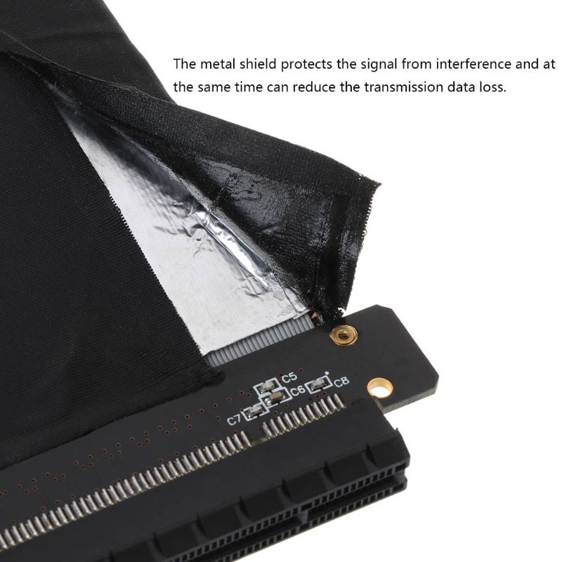 Dây cáp mở rộng card đồ họa PCI Express 3.0 16x chuyên dụng cho GPU