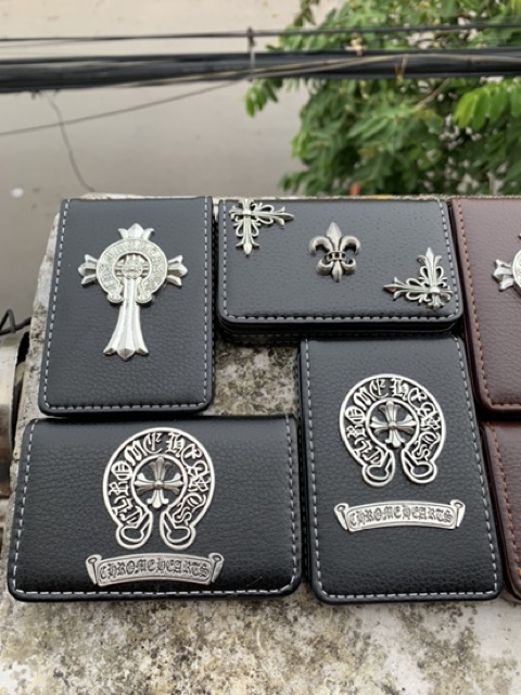 Ví đựng thẻ ngân hàng/cardvisit Chrome Hearts