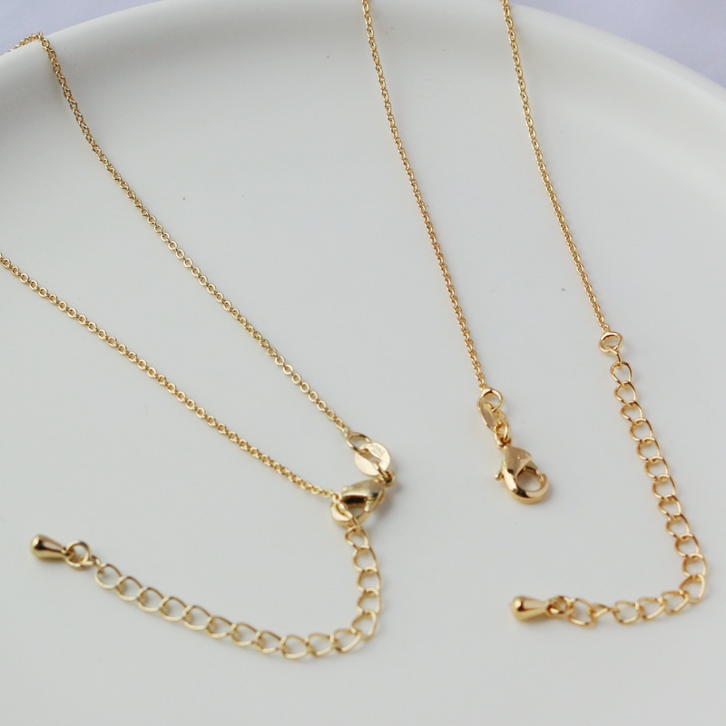 Dây Chuyền Đồng Mạ Vàng 14k Màu Sắc Nổi Bật Thời Trang