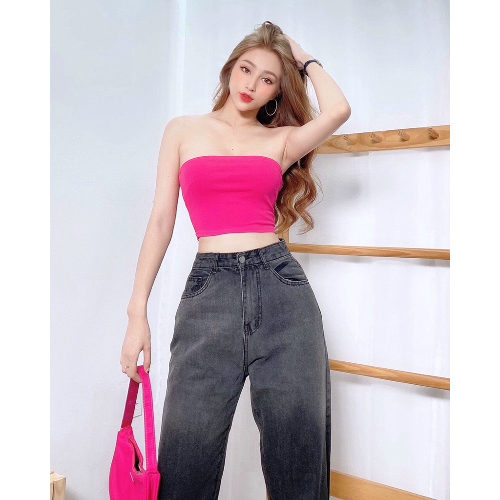 Quần Jeans Baggy Lưng Cao Ống Suông, Quần Jeans Baggy Nữ Ống Rộng, Quần Jeans Baggy Nữ Cạp Cao Ống Rộng
