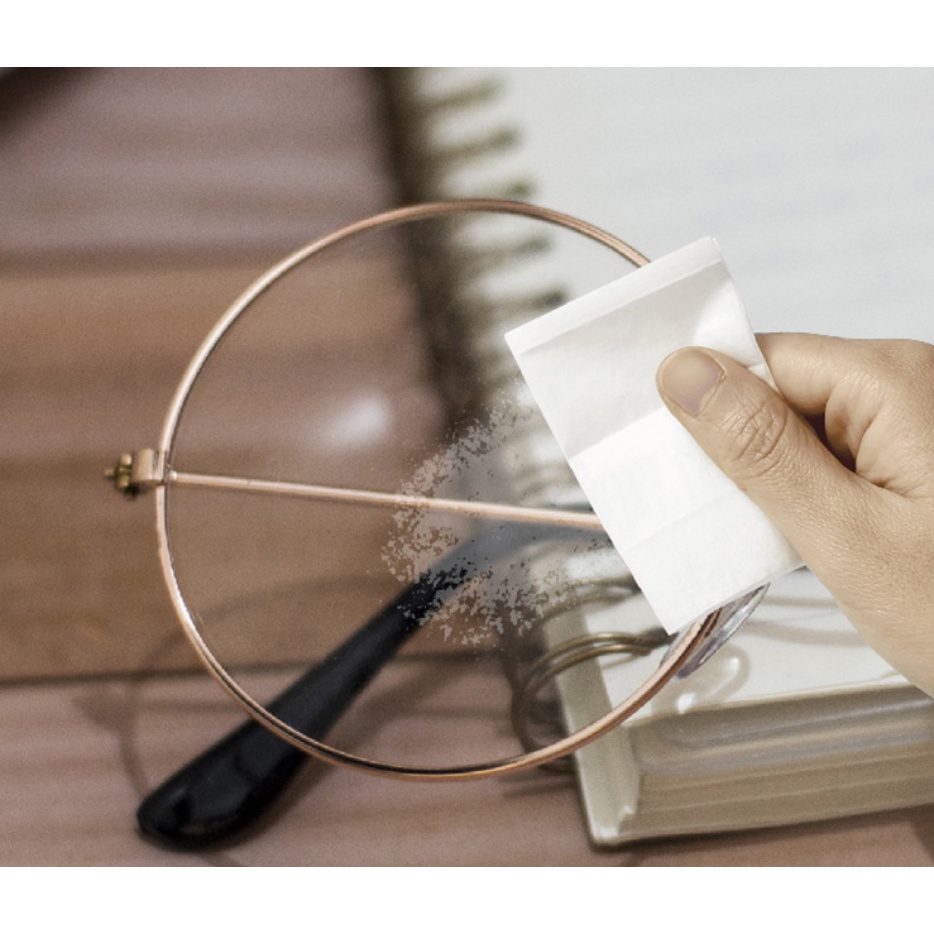 Set 50 Khăn Lau Kính / Màn Hình Điện Thoại / Máy Ảnh Đa Năng Khô Nhanh