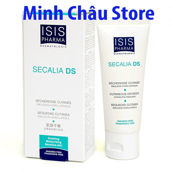 Kem dưỡng ẩm giảm da khô, da kích ứng ISIS PHARMA SECALIA DS