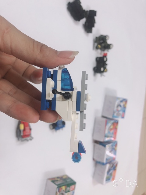 Đồ Chơi Lắp Ghép LEGO Xe Tăng vMáy Bay