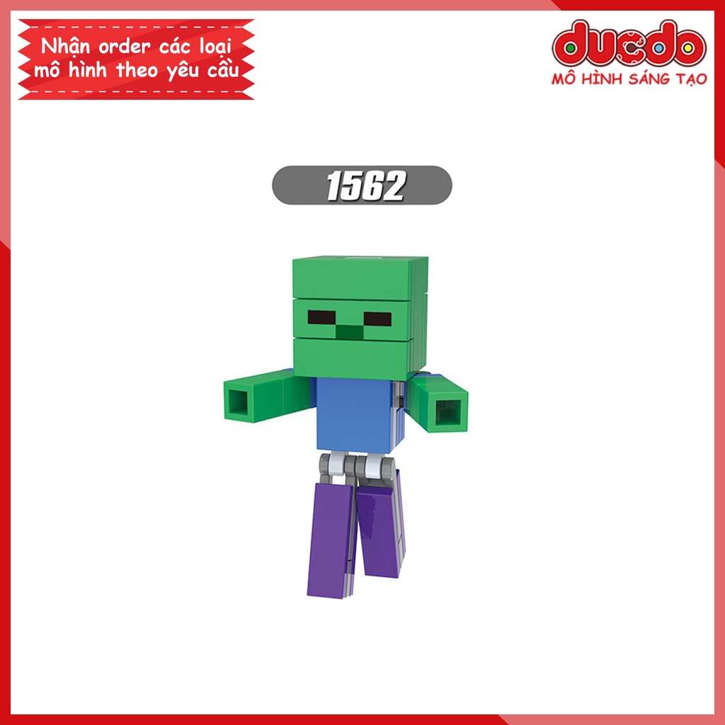 Minifigures các nhân vật Minecraft Redstone Golem, Wither, Blaze - Đồ chơi Lắp ghép Xếp hình Mini Mô hình XINH X0294