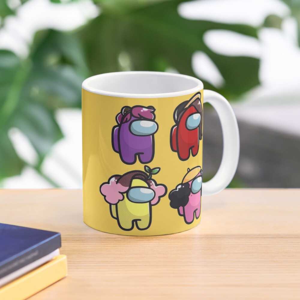 Ly cốc sứ in hình Among Us BTS chibi game - cốc in theo yêu cầu