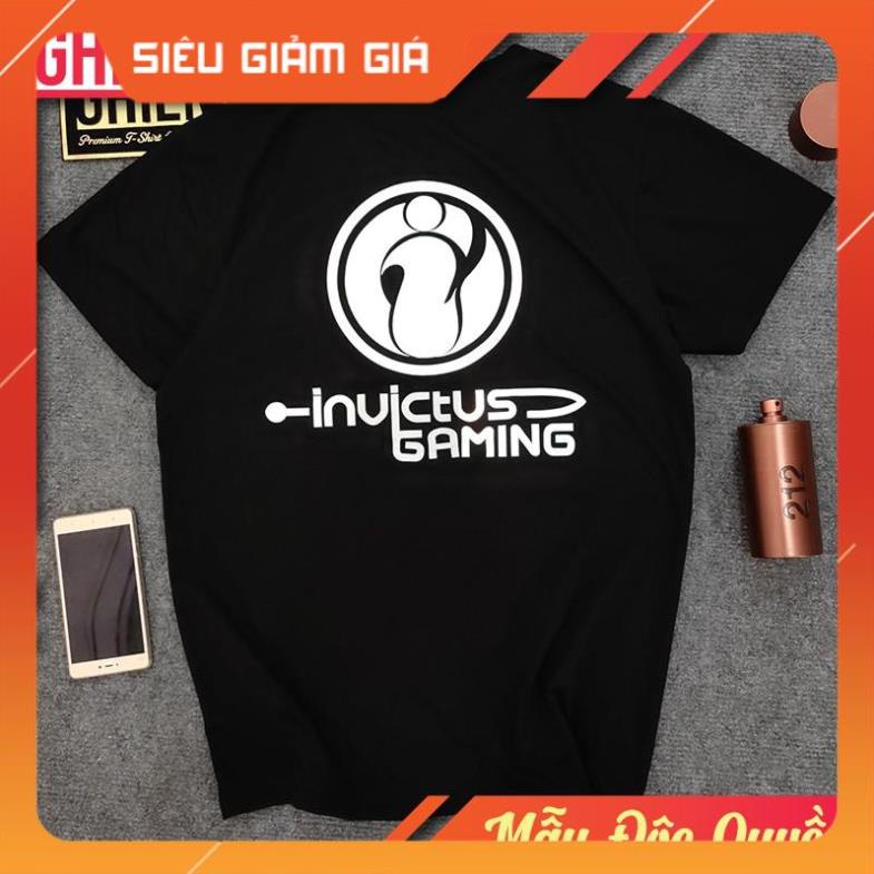 Áo thun UMAD unisex gaming LOL Invictus Gaming phản quang esports nam nữ tay ngắn (40kg-110kg)
