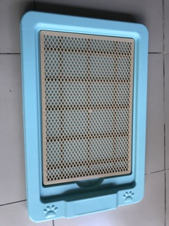 Khay vệ sinh cho chó thấp