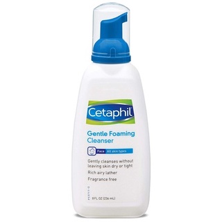Sữa rửa mặt tạo bọt sẵn cetaphil gentle foaming facial cleanser 236ml