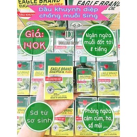 Dầu khuynh diệp vàng chống muỗi SINGAPORE