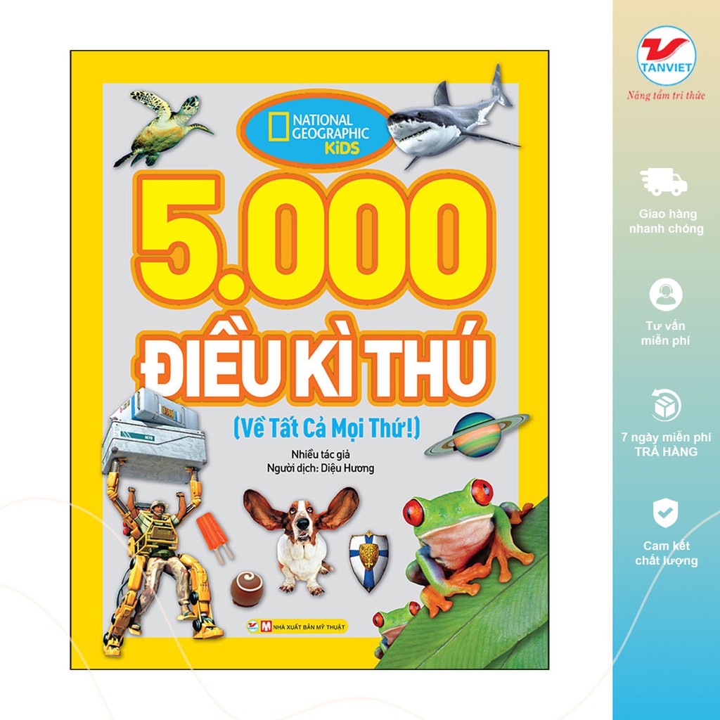 Sách Khám Phá - 5000 Điều Kì Thú (Về Tất Cả Mọi Thứ)