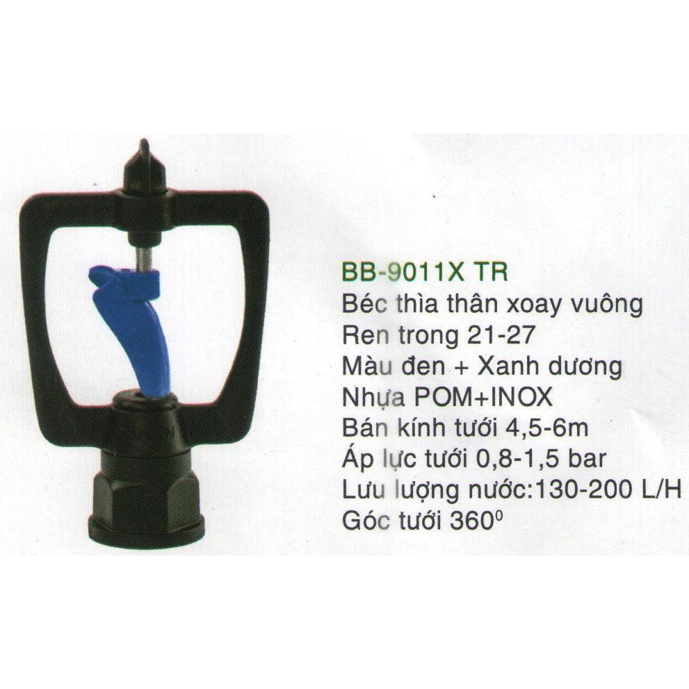 GIÁ SỈ: BỘ 1 BB-916 RT BÉC THÌA THÂN XOAY RT 21-27
